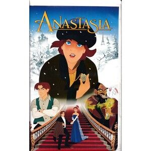 Anastasia VHS 1997 Animated Movie Don Bluth Meg Ryan John Cusack Clamshell Case